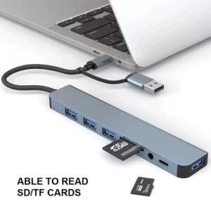 Buy 8 Port USB-C Hub Adapter – 5G Speed Multi Splitter for PC, Laptop & MacBook US – Best Price & Deal Buy 8 Port USB-C Hub Adapter – 5G Speed Multi Splitter for PC, Laptop & MacBook US – Best Price & Deal