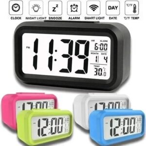 Buy LED Digital Alarm Clock Snooze Backlight Calendar Time Display Table Desktop – Best Price & Deal Buy LED Digital Alarm Clock Snooze Backlight Calendar Time Display Table Desktop – Best Price & Deal