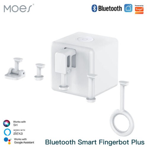 Buy MOES Bluetooth Smart Fingerbot Button Pusher Wireless Switch Alexa Google APP – Best Price & Deal
