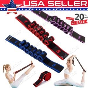 Buy Fitness Resistance Band For Stretching And Yoga, 8 Loops Elastic Exercise Bands – Best Price & Deal Buy Fitness Resistance Band For Stretching And Yoga, 8 Loops Elastic Exercise Bands – Best Price & Deal