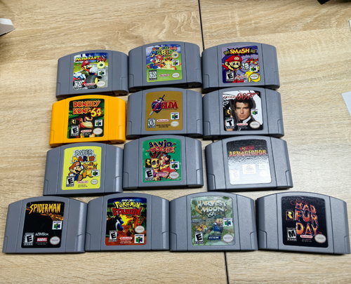 Buy N64 Games for Nintendo 64 Console USA Version Free Shipping OEM – Best Price & Deal