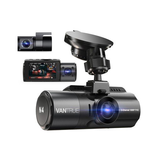 Buy Vantrue N4 3 Channel 1440p Dash Camera - Free Shipping – Best Price & Deal
