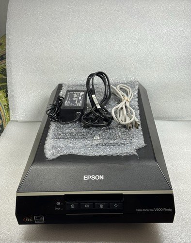 Buy EPSON Perfection V600 Photo & Document Scanner w/ Power Supply And Trays – Best Price & Deal - Image 2