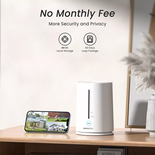 Buy ARCCTV Solar Battery Powered Wireless Security Camera System WiFiIP Outdoor Home – Best Price & Deal - Image 12