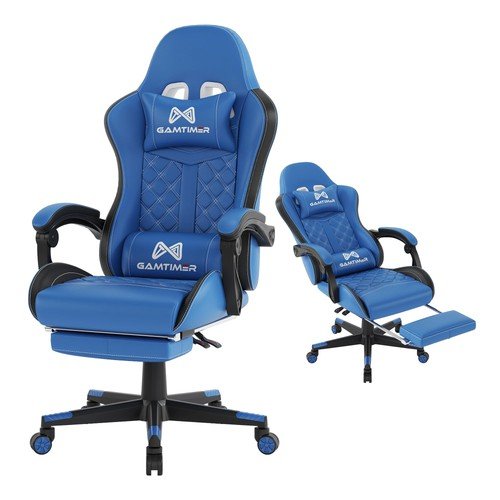 Buy Gaming Chair Ergonomic Computer Chair with Footrest and Lumbar Support PC Chair – Best Price & Deal - Image 48
