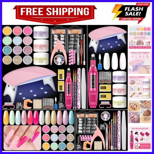 Buy Acrylic Nail Kit for Beginners with Everything,Professional Nail Kit Acrylic Set – Best Price & Deal - Image 20