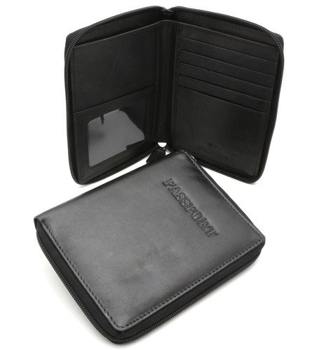 Buy Leather Passport Holder Wallet Blocking Cover Protector For Vaccination Card – Best Price & Deal - Image 12