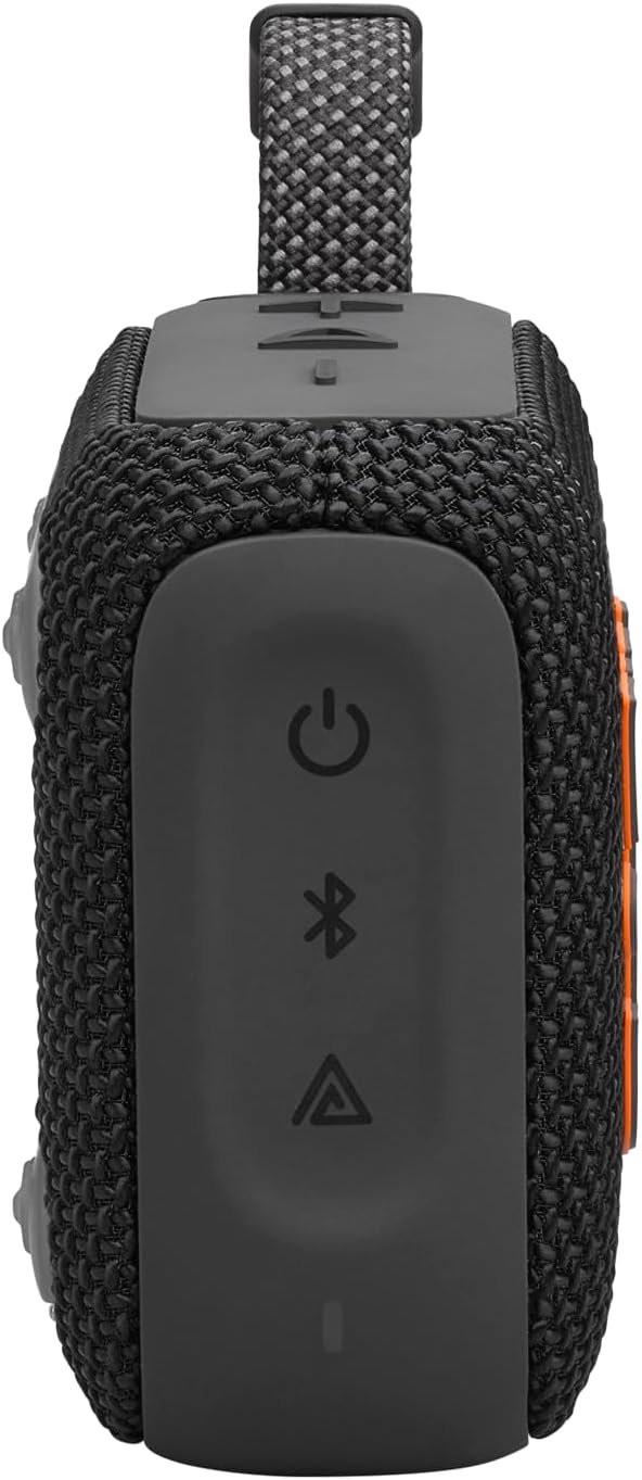 JBL Go 4 - Ultra-Portable, Waterproof and Dustproof Bluetooth Speaker, Big JBL Pro Sound with Punchy bass, 7-Hour Built-in Battery, Made in Part with Recycled Materials (Black) - Image 6