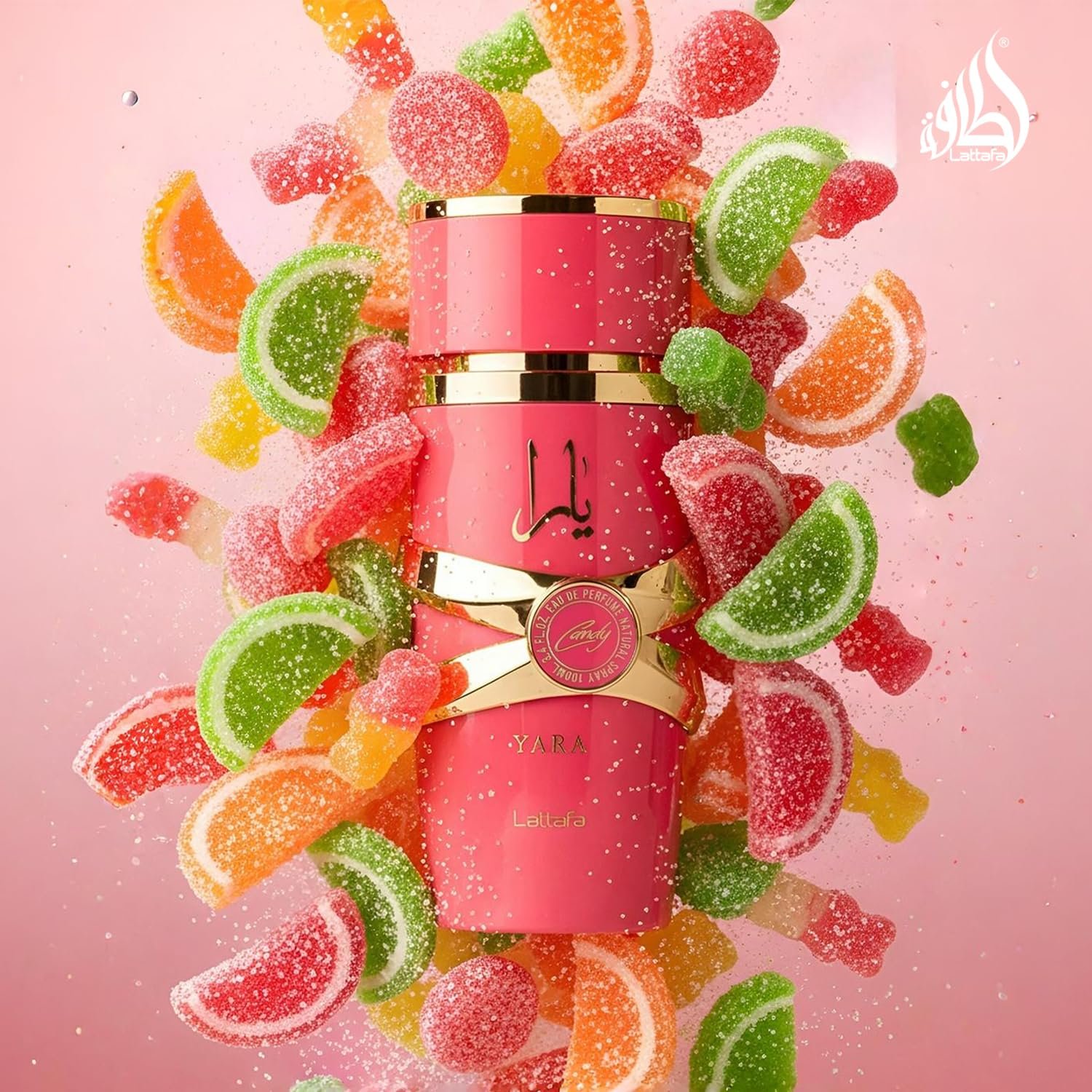 Lattafa Yara Candy - Vanilla, Fruity, Citrus, Floral - Eau de Parfum Long-Lasting Fragrance for Women, 3.40 Ounce / 100 ml - Image 5