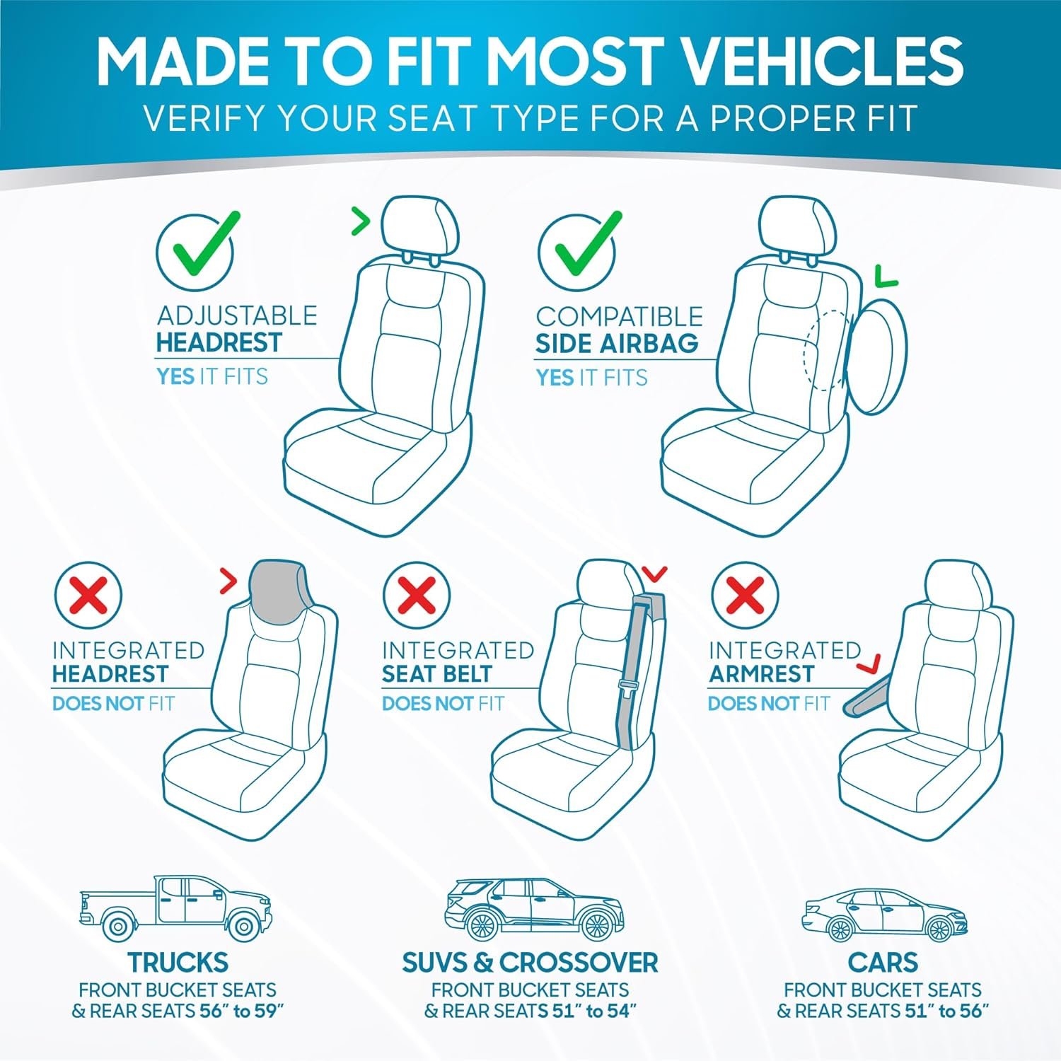 BDK PolyPro Car Seat Covers Full Set in Charcoal on Black – Front and Rear Split Bench for Cars, Easy to Install Cover Set, Accessories Auto Trucks Van SUV - Image 3