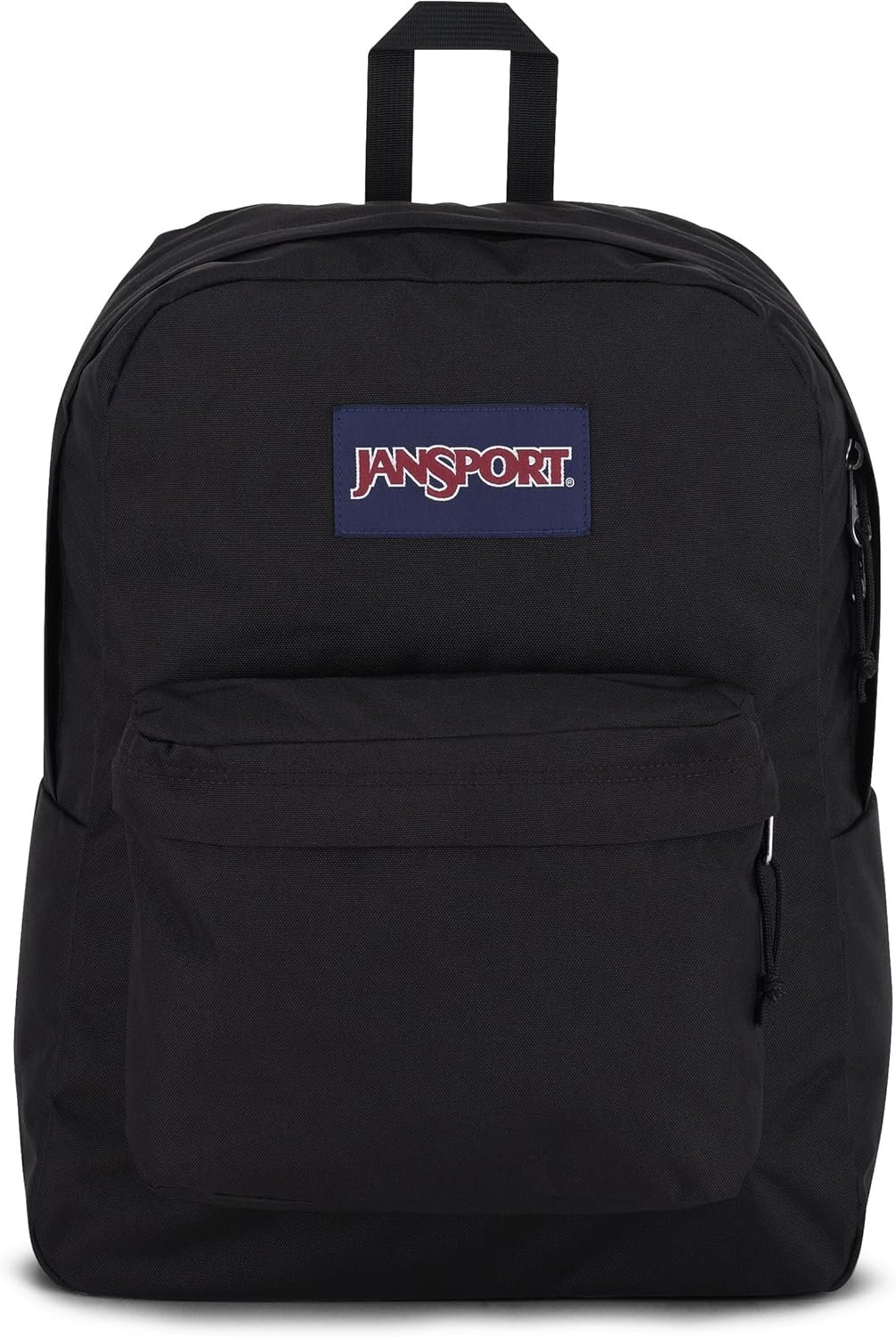 JanSport SuperBreak One Backpacks - Durable, Lightweight Bookbag with 1 Main Compartment, Front Utility Pocket with Built-in Organizer - Premium Backpack, Black - Image 2