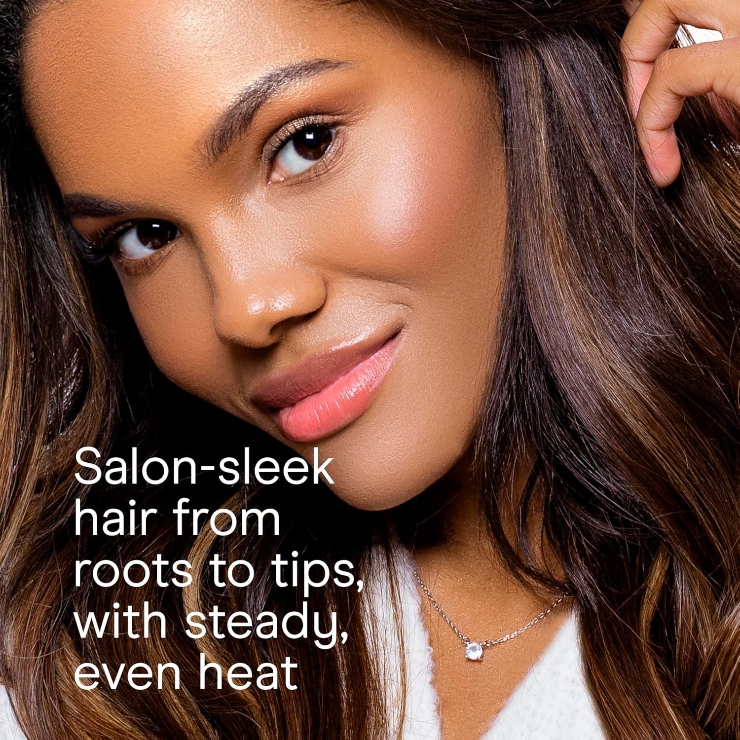 INFINITI PRO by CONAIR Hair Dryer, 1875W Blow Dryer with Diffuser and Concentrator, Ceramic Technology, 3 Heat & 2 Speed Settings, Cold Shot Button, Black - Image 6