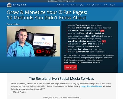 Fan Web page Robotic | AI-Powered 10-in-1 Advertising and marketing Automation Software program to Enhance Social Media Followers