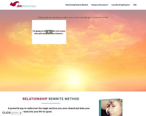 Free Presentation: Relationship Rewrite Methodology | Be Irresistible Free Presentation: Relationship Rewrite Methodology | Be Irresistible
