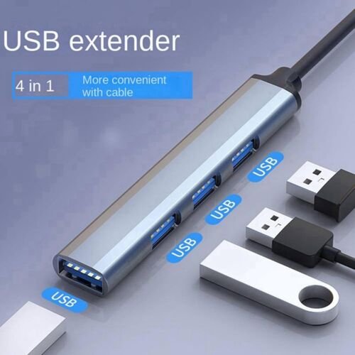 Buy USB C Hub 4 Ports Type C to USB 3.0 Hub Adapter For MacBook Pro Mac Samsung Lot – Best Price & Deal - Image 2