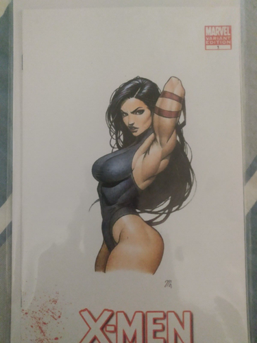 Buy X-MEN PSYLOCKE ORIGINAL SKETCH COVER COMMISSION ART DRAWING BY MATT CAMPBELL – Best Price & Deal - Image 2