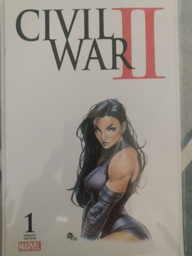 Buy X-MEN PSYLOCKE ORIGINAL SKETCH COVER COMMISSION ART DRAWING BY MATT CAMPBELL – Best Price & Deal - Image 4