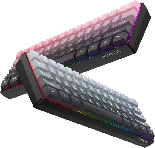 Buy 60% Wired Gaming Keyboard 61 Keys RGB Backlit Ultra-Compact Small for PC Mac – Best Price & Deal - Image 49