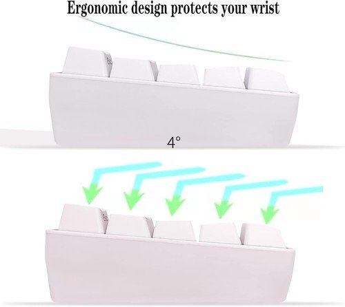 Buy 60% Wired Gaming Keyboard 61 Keys RGB Backlit Ultra-Compact Small for PC Mac – Best Price & Deal - Image 122