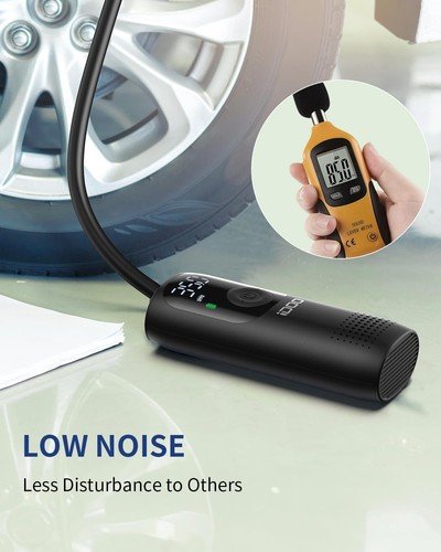 Buy 150PSI Tire Inflator Portable Air Compressor Intelligent Cordless Car Air Pump – Best Price & Deal - Image 8