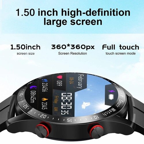 Buy ECG+PPG Bluetooth Call Smart Watch Laser Health Blood Pressure Fitnes USA Seller – Best Price & Deal - Image 6