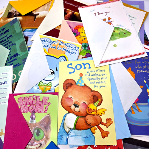 Buy Lot of 111 Cards + Envelopes. Greeting Christmas Holiday Birthday Get Well Etc.. – Best Price & Deal - Image 2