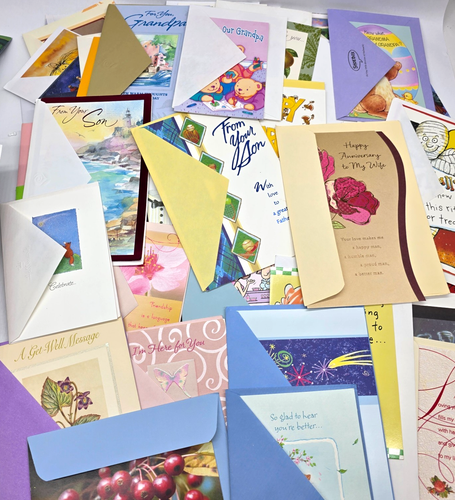 Buy Lot of 111 Cards + Envelopes. Greeting Christmas Holiday Birthday Get Well Etc.. – Best Price & Deal - Image 13