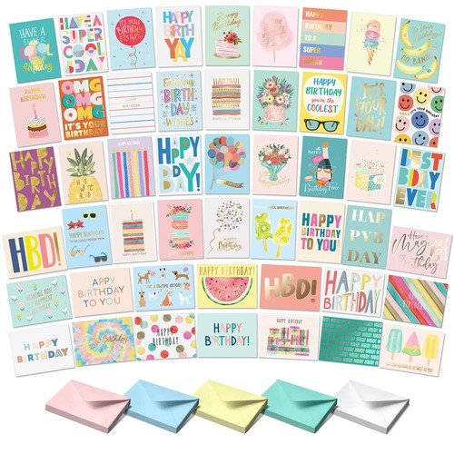 Buy Lot of 111 Cards + Envelopes. Greeting Christmas Holiday Birthday Get Well Etc.. – Best Price & Deal - Image 25