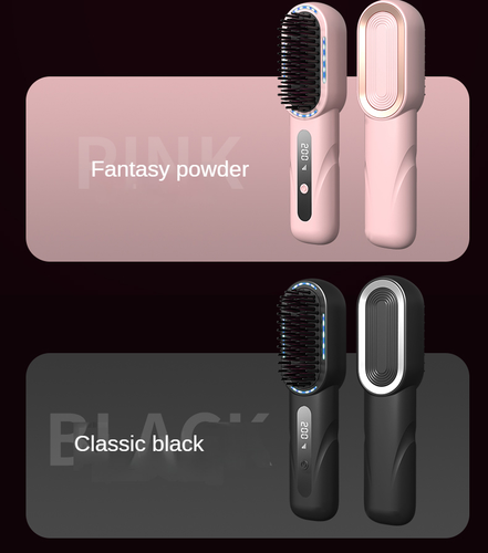 Buy Cordless Hair Straightener Brush Negative Ion Comb Hair Straightener for Women – Best Price & Deal - Image 12