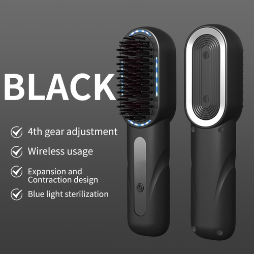 Buy Cordless Hair Straightener Brush Negative Ion Comb Hair Straightener for Women – Best Price & Deal - Image 16