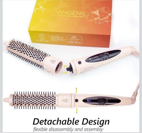 Buy Cordless Hair Straightener Brush Negative Ion Comb Hair Straightener for Women – Best Price & Deal - Image 35