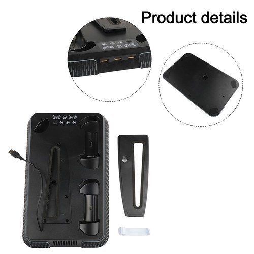 Buy PS5 Cooling Station Accessories Vertical Stand for PS5 Slim&PS5 Digital/Disc – Best Price & Deal - Image 8