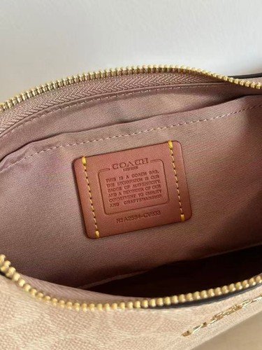 Buy Coach NWT Teri Shoulder Bag In Signature Canvas CV933 Gold/Sand/Chalk! – Best Price & Deal - Image 9