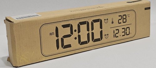 Buy Digital Alarm Clock, SHARP, Midnight Black, Easy Controls, Red LED Display – Best Price & Deal - Image 6