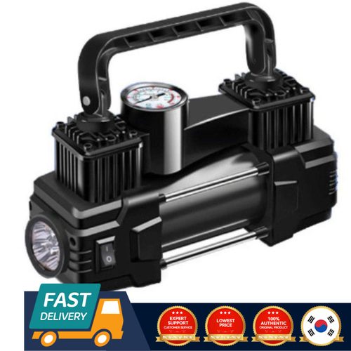 Buy 12V Car Tire Inflator Electric Pump Auto Heavy Duty Portable Air Compressor – Best Price & Deal - Image 2