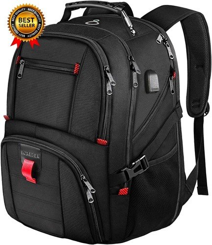 Buy Travel Backpack Extra Large 50L Laptop Backpacks for Men Women Water... – Best Price & Deal - Image 13
