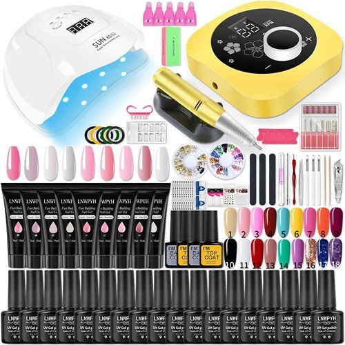 Buy Acrylic Nail Kit with Drill and U V Light, Professional Nail Kit Acrylic Set – Best Price & Deal - Image 10