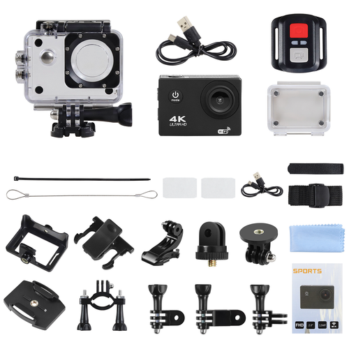 Buy 4K Action Camera Sport Video Underwater Camera Wifi Remote For Waterproof – Best Price & Deal - Image 3