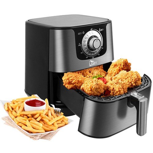 Buy Chefman RJ382D TurboFry 2 Qt Digital Air Fryer -Compact and Space-Saving - Black – Best Price & Deal - Image 2