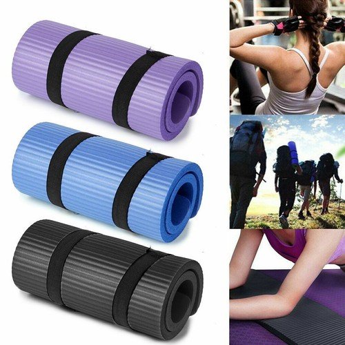 Buy 15mm Thick Yoga Mat Economic Home Gym Pilates Floor Exercise Fitness Knee Pad US – Best Price & Deal - Image 3