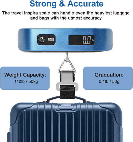 Buy Luggage Scale, Portable Digital Hanging Baggage Scale for Travel, Suitcase Weigh – Best Price & Deal - Image 4