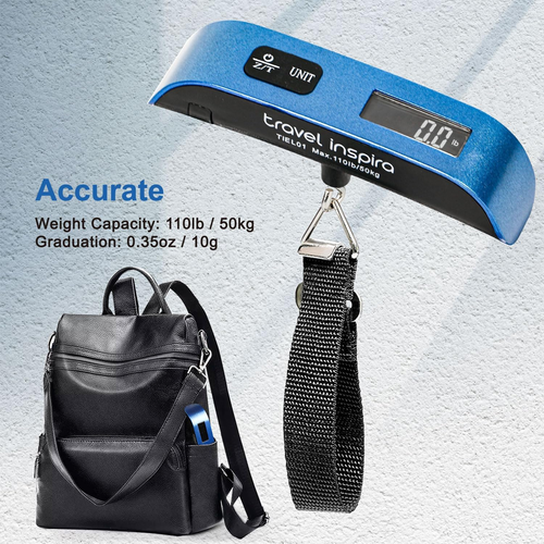 Buy Luggage Scale, Portable Digital Hanging Baggage Scale for Travel, Suitcase Weigh – Best Price & Deal - Image 7