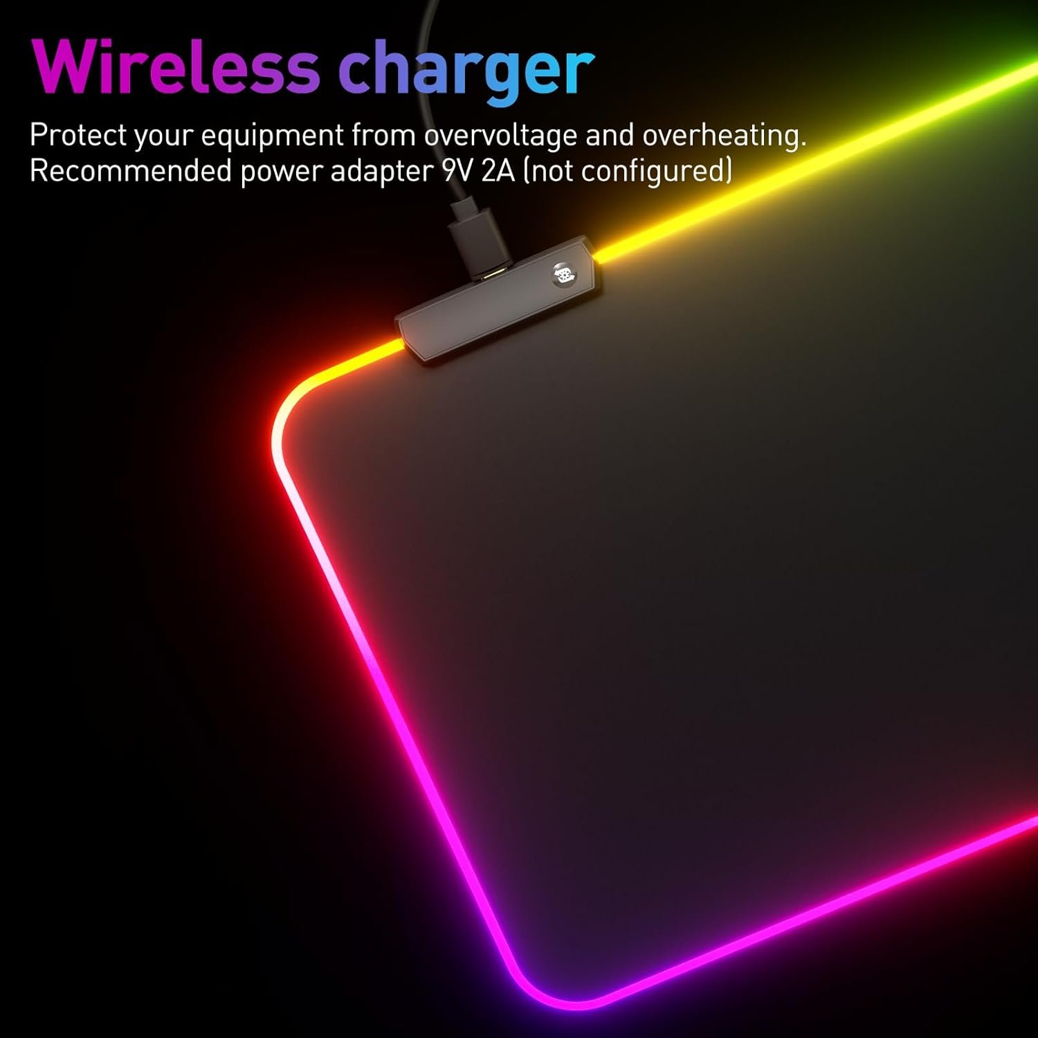 RGB Mousepad Led Mouse Pad, Large Mouse Pad,Led and Big Mouse mat - Image 6