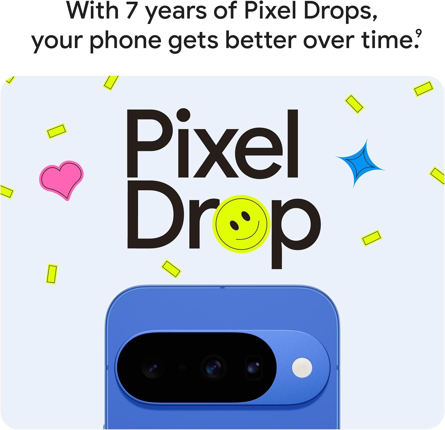 Google Pixel 10 - Unlocked Android Smartphone - Gemini AI Assistant, Advanced Triple Rear Camera, Fast-Charging 24+ Hour Battery, and 6.3" Actua Display - Indigo - 128 GB (2025 Model) - Image 8