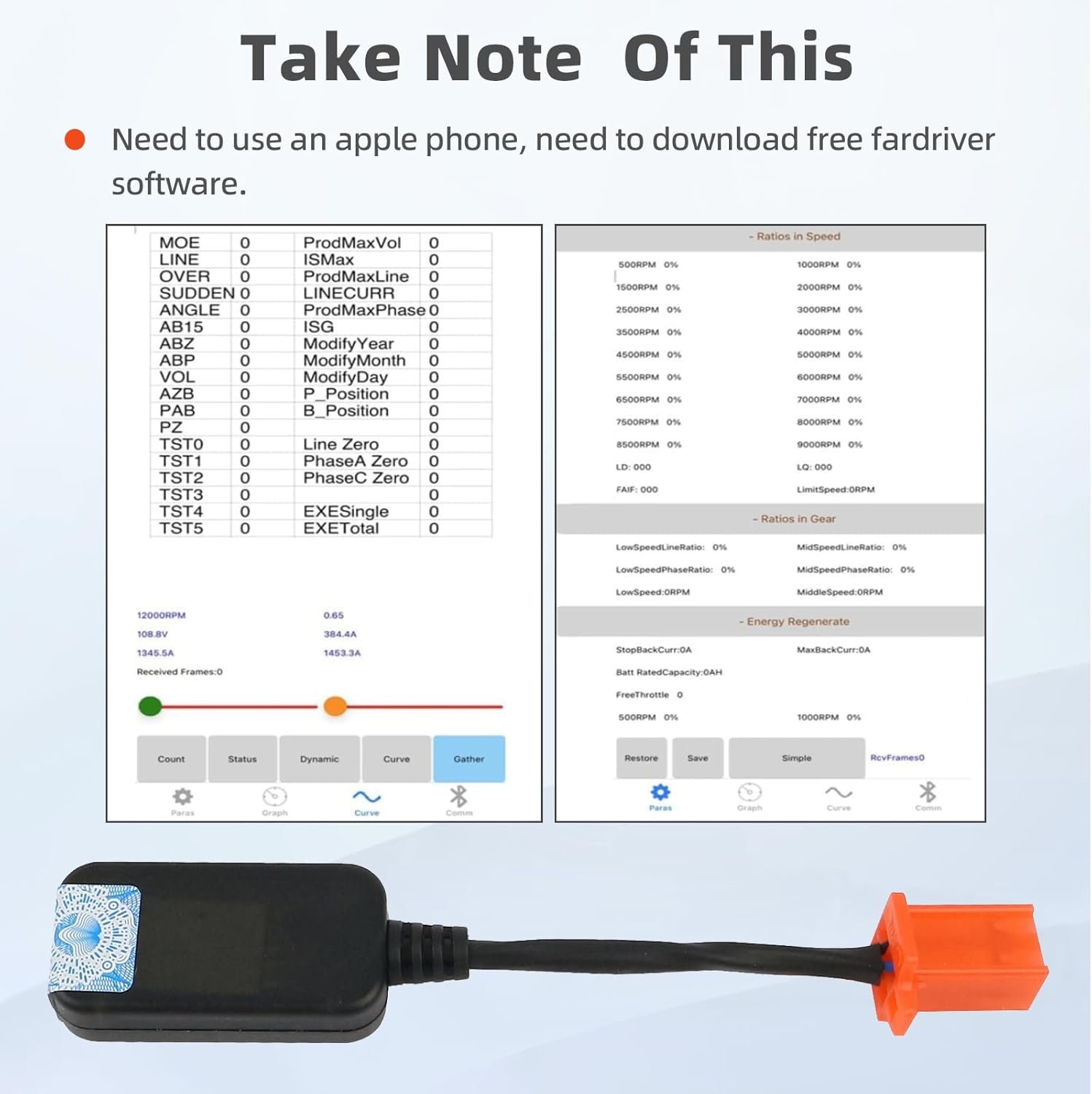 Compatible with Computers Tablets & Networking FarDriver Programmable Bluetooth Adapter for Nanjing/Fardriver Controller Programming Module - Image 10