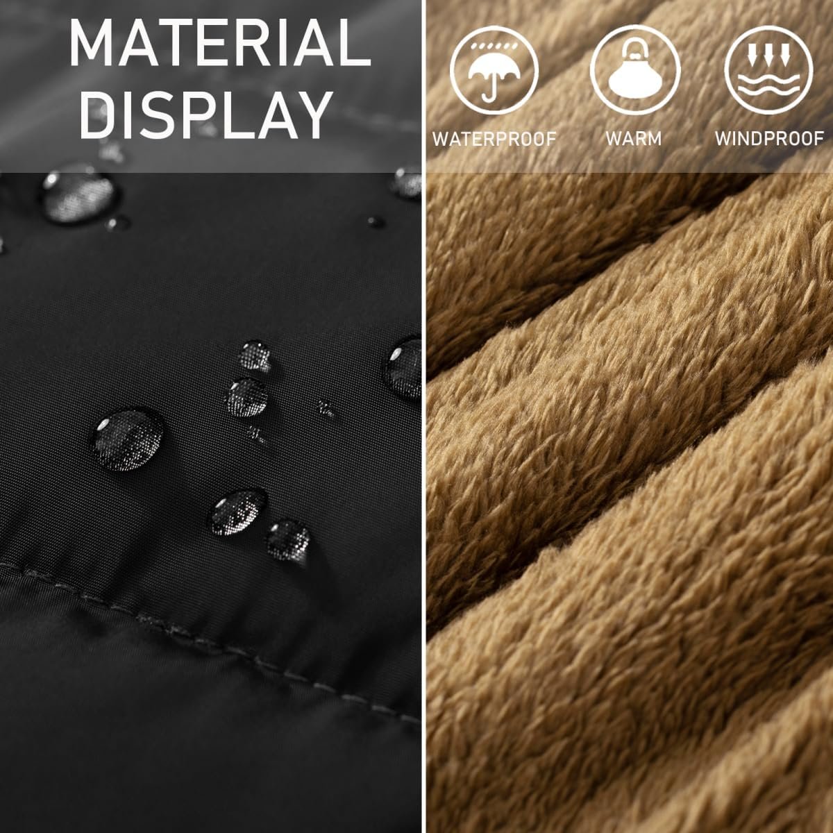 Msmsse Men's Outerwear Vests Winter Quilted Padded Vest Gilet Stand Collar Warm Puffer Vest - Image 7