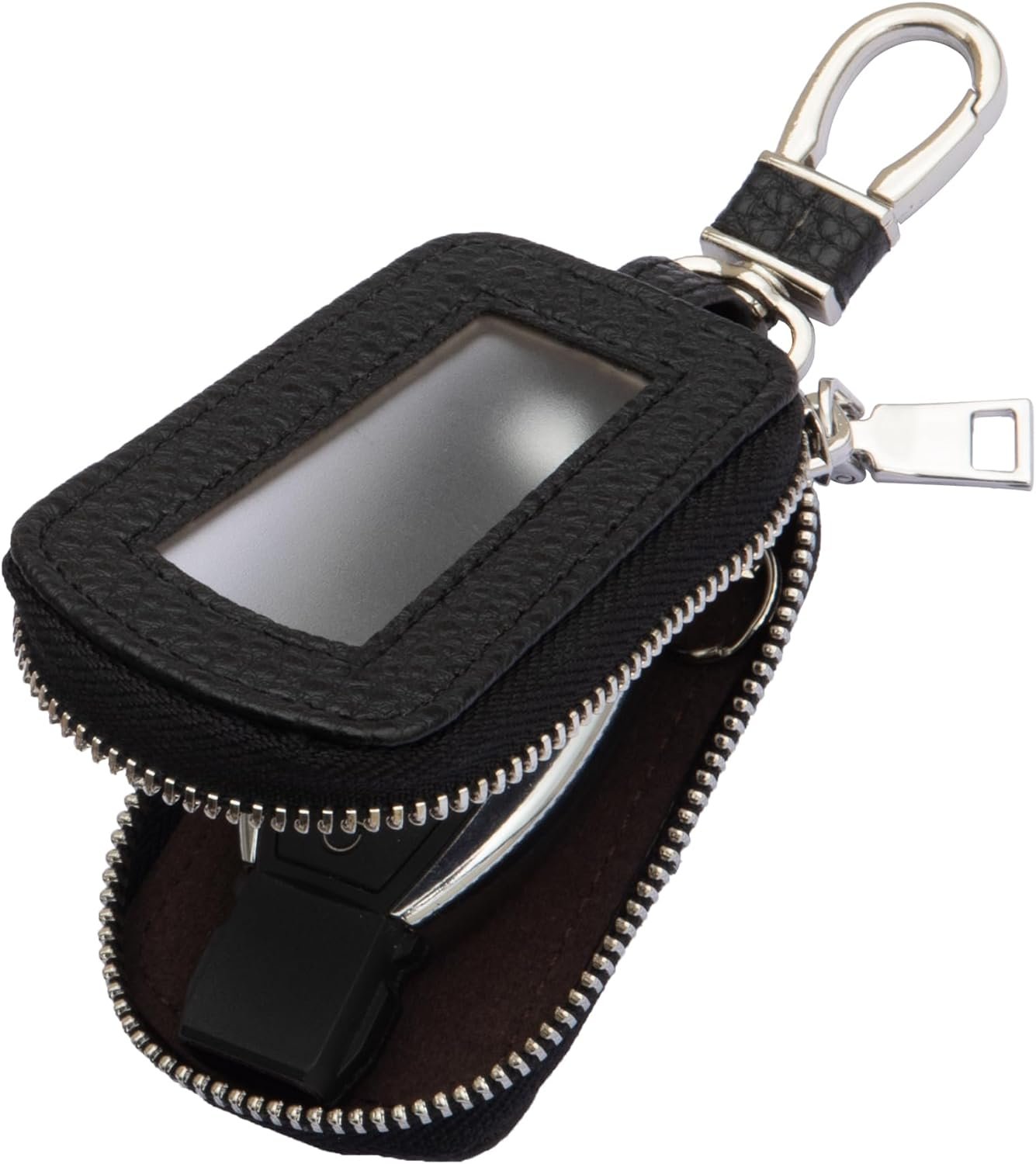 Yuoyar Premium Leather Key Fob Case - Universal Car Key Holder - Image 2