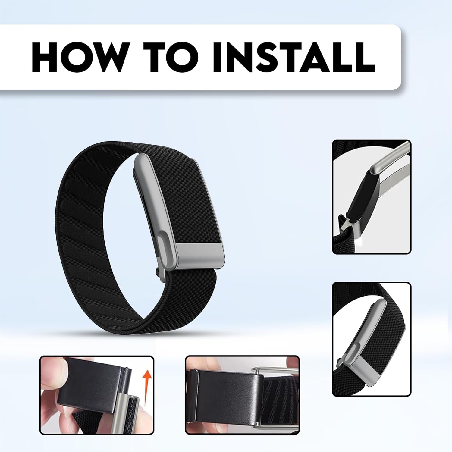 Ultra-soft Nylon Sport Band Compatible with WHOOP 5.0, One, Peak, and Life | Breathable, Durable & Secure Fit Strap | NOT for Gen 4 - Image 5