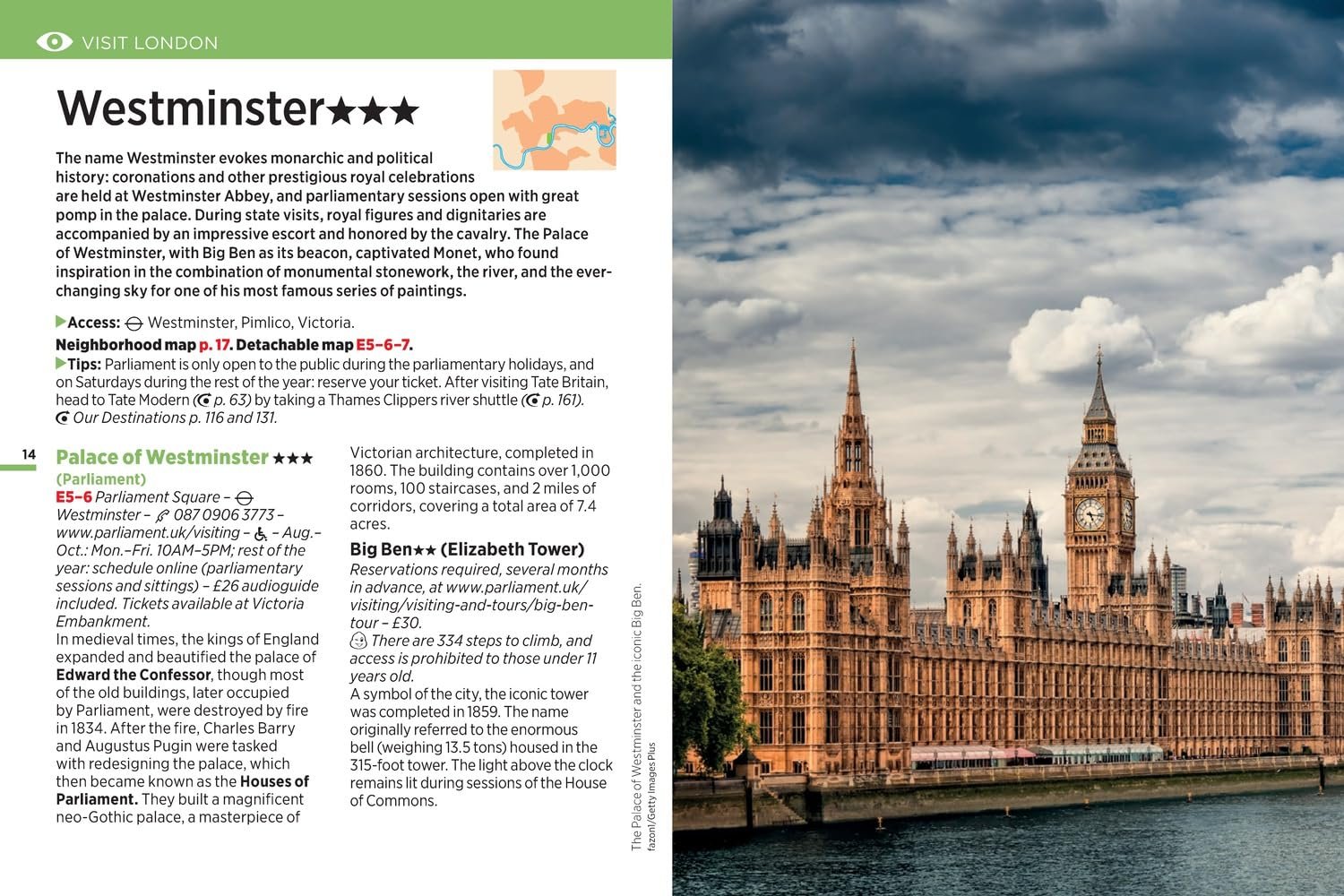 Michelin Travel Guides Short Stays: London: Fully Updated and Includes Detachable Map - Image 5