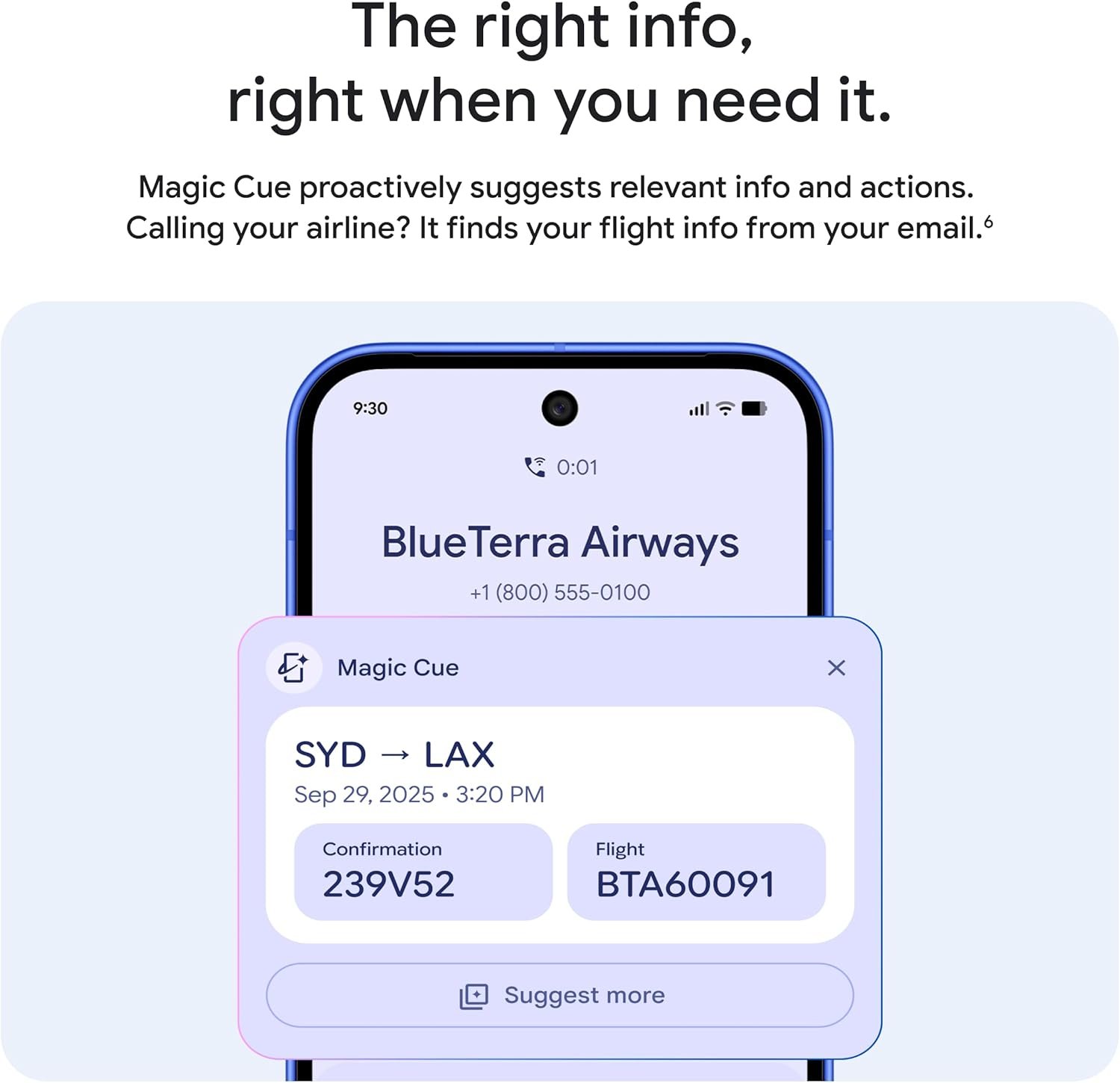 Google Pixel 10 - Unlocked Android Smartphone - Gemini AI Assistant, Advanced Triple Rear Camera, Fast-Charging 24+ Hour Battery, and 6.3" Actua Display - Indigo - 128 GB (2025 Model) - Image 7